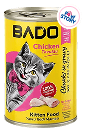 Bado Kitten Canned Food Chicken – 400g